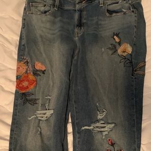 Lane Bryant Girlfriend Crop Jeans